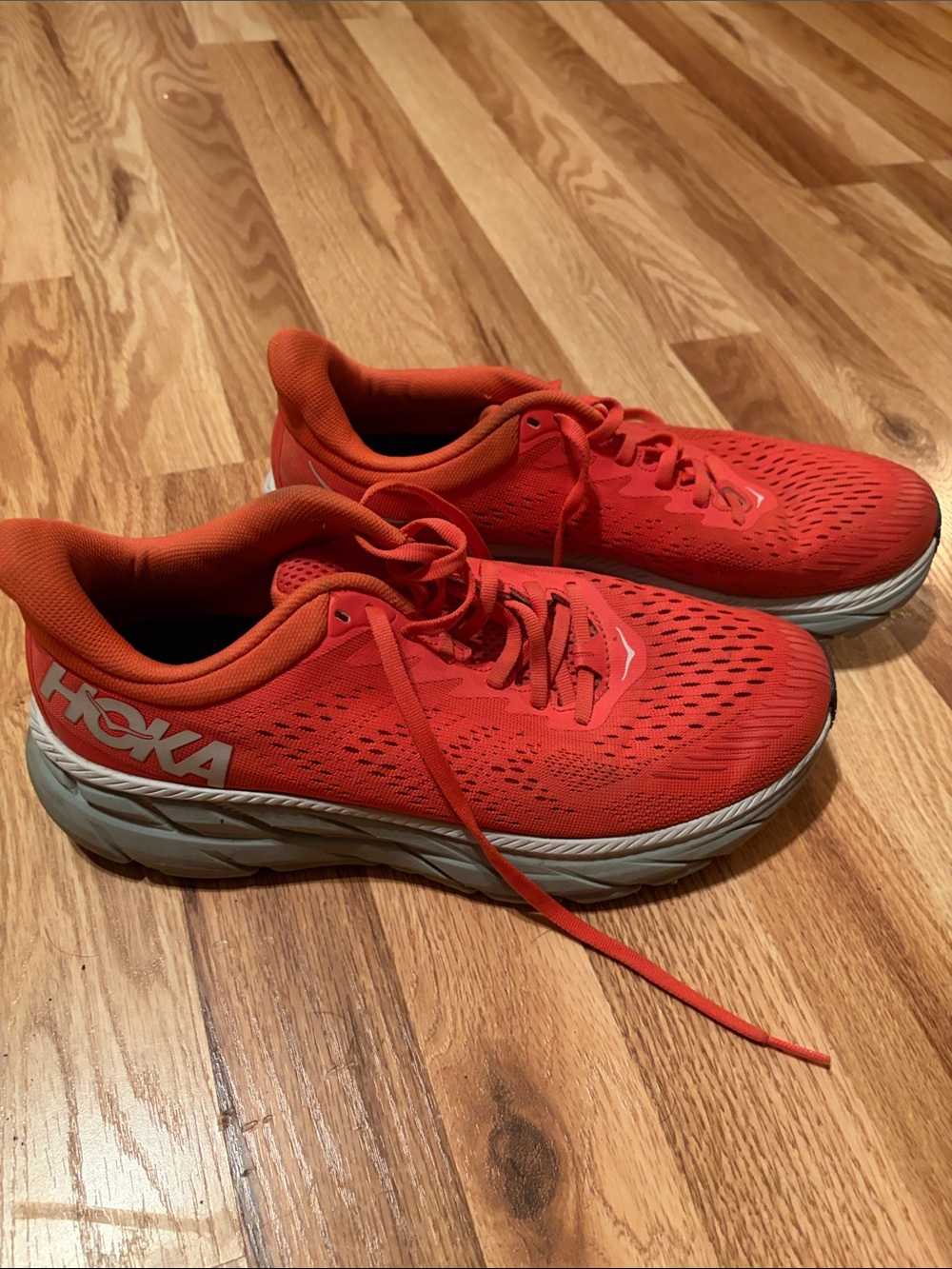 HOKA women’s Orange Running Shoes - Lightweight Comfort